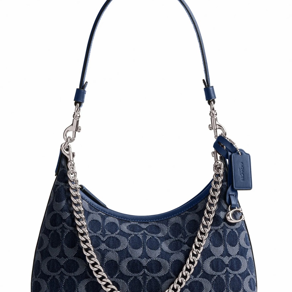 Coach Juliet Shoulder Bag 25 In Signature Denim